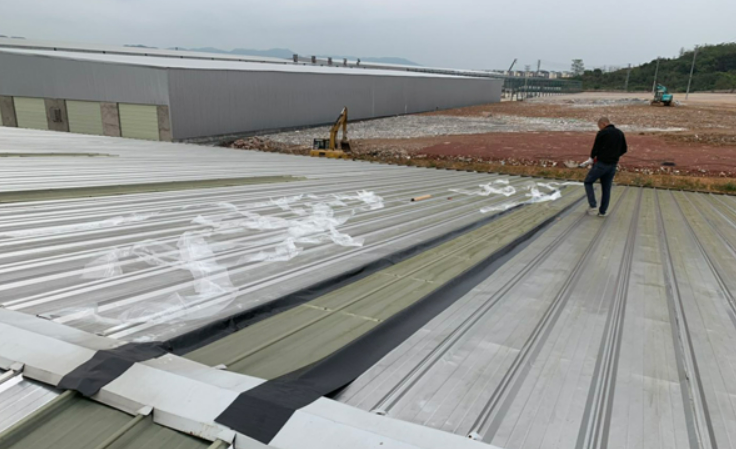 闵行厂房屋面防水维修案例